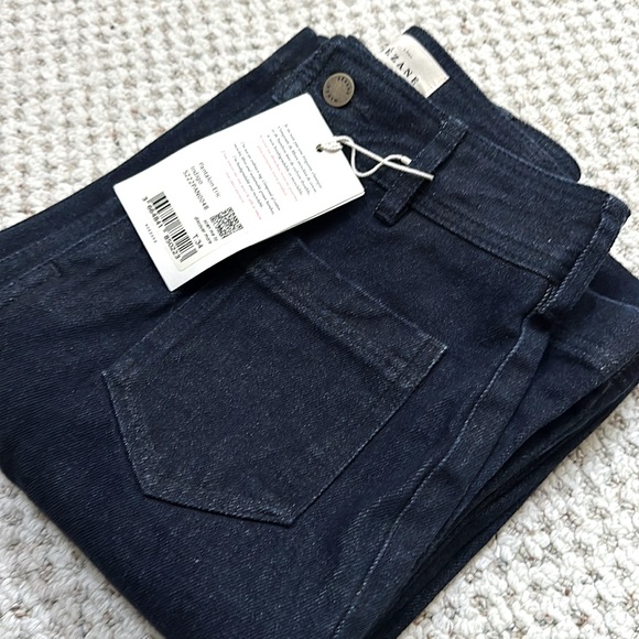 MWT Sezane ERIC Denim Trousers - Indigo - 34 FR / 2 US - Picture 11 of 15